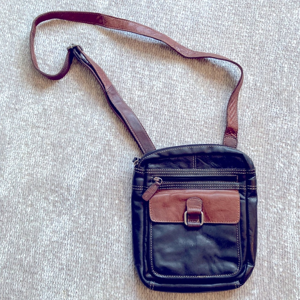 Jack George’s Voyager Large Crossbody Bag Purse Leather